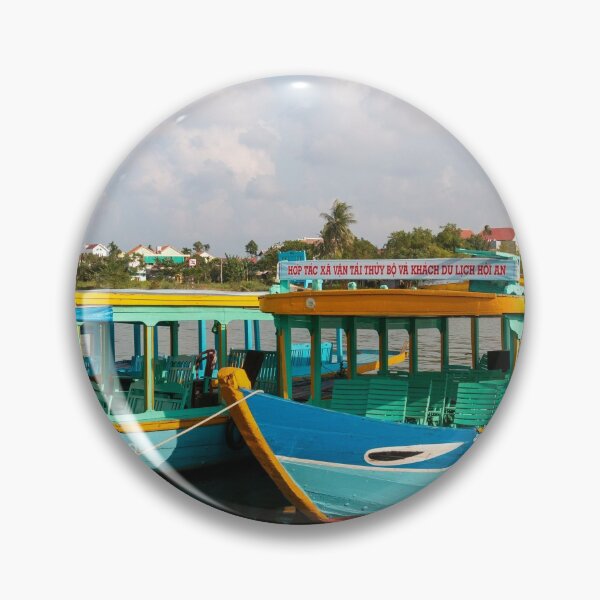 Item preview, Tourist boats Hoi An Vietnam designed and sold by Martin Berry Photography.