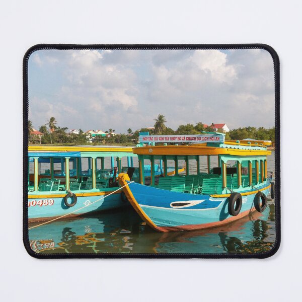 Item preview, Tourist boats Hoi An Vietnam designed and sold by Martin Berry Photography.