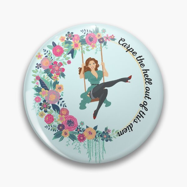 Item preview, Carpe The Hell Out Of This Diem designed and sold by DonneeCreations.