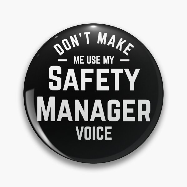 Item preview, Safety Manager Job Title Gifts designed and sold by ferdaousseshop.