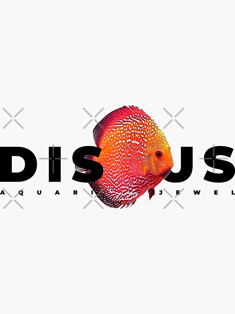 "Discus Fish Keeper Keeper" Sticker by JRRTs Redbubble