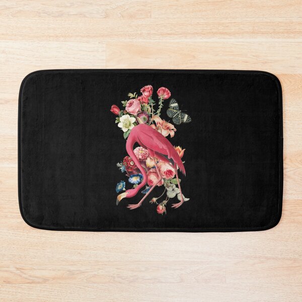 Item preview, Flamingo with Flowers designed and sold by Trish Dish.