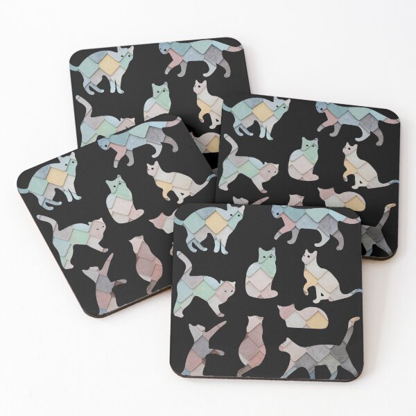 Item preview, Magic Tile Cats designed and sold by BubbleCrumbs.