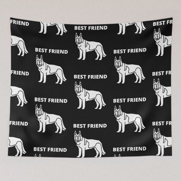 Item preview, Best friend, love my dog designed and sold by Highhocreations.