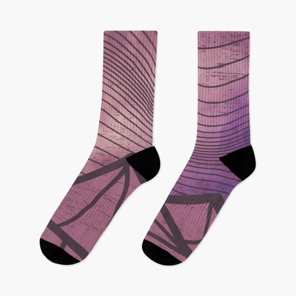 Item preview, Beautiful Pink Mountain Landscape - Geometric Abstract Hiking - #30 designed and sold by WildBerryMount.