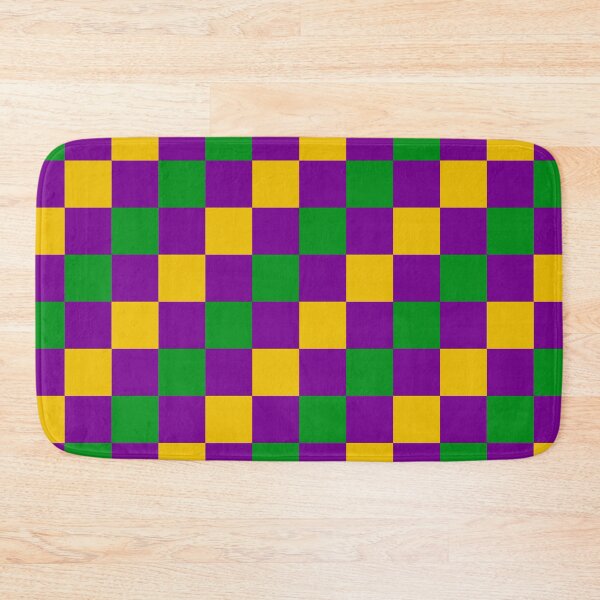 Item preview, Amscan Black Fleur-De-Lis Adult Crew Socks Mardi Gras Yellow purple Green Carnival Vintage Party Decoration Supplies for Men Women designed and sold by NOorYES.