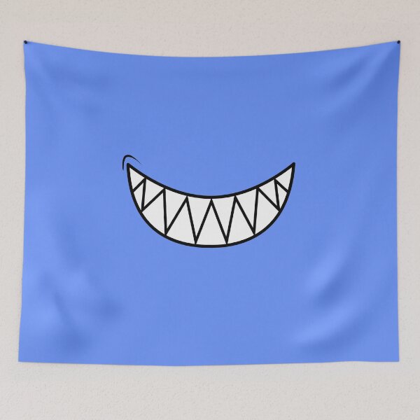 Item preview, Shark Teeth Mask Anime Kawaii Animal Smile Funny designed and sold by ShumShumShop.