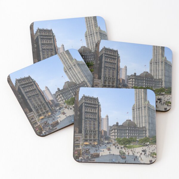 Item preview, City Hall & Park Row, New York City in the year 1916  designed and sold by Sanna Dullaway.
