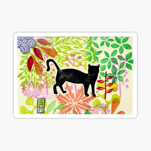 Item preview, Cat "The curious" designed and sold by naposyl.