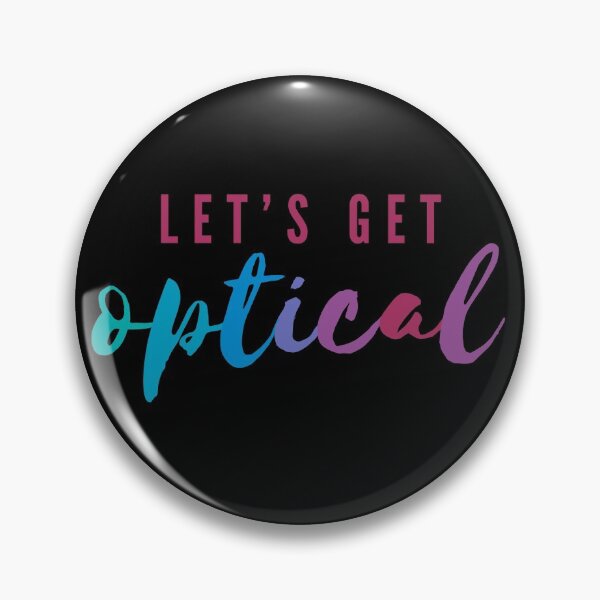 Item preview, Let's Get Optical | Funny Vision Pun designed and sold by Cardinal Designs.