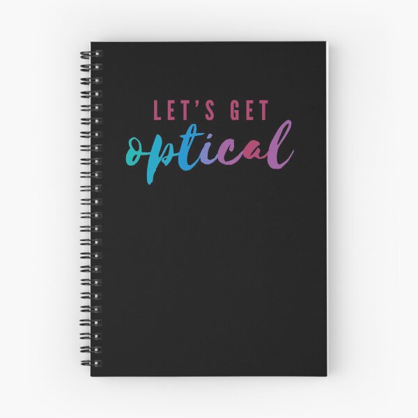 Item preview, Let's Get Optical | Funny Vision Pun designed and sold by Cardinal Designs.