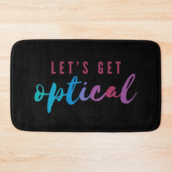 Item preview, Let's Get Optical | Funny Vision Pun designed and sold by Cardinal Designs.