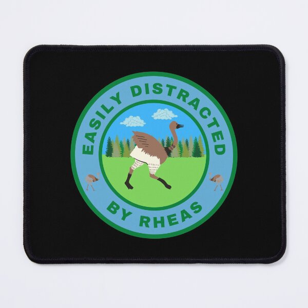 Item preview, Easily distracted by Rheas designed and sold by fev-rocks.