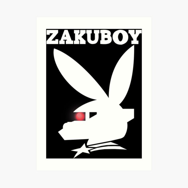 ZAKUBOY - White Art Print