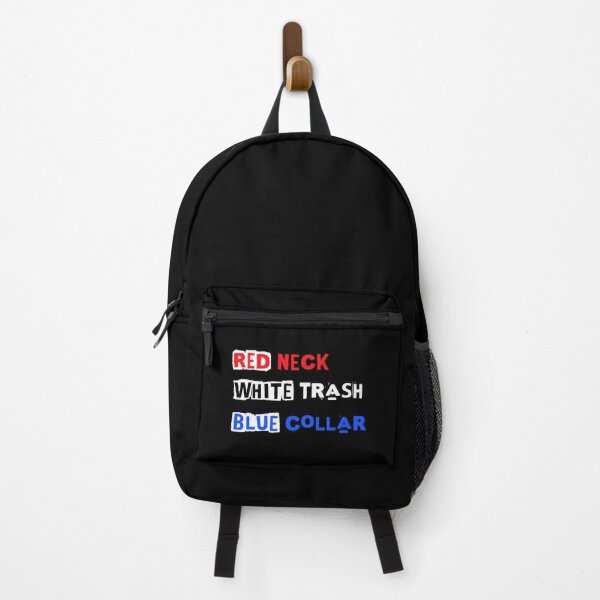 Item preview, RED Neck WHITE Trash BLUE Collar | American Patriots - New Arrivals 2022 designed and sold by - StOck Universe -.