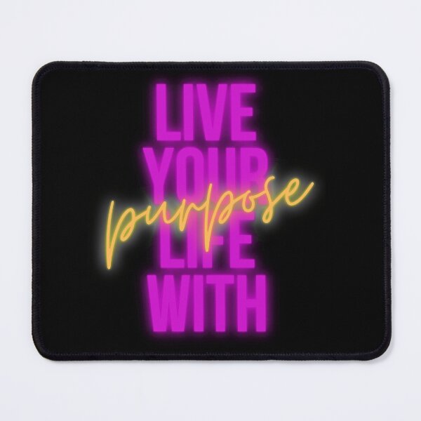 Item preview, Motivational Quotes- Live Your Life With Purpose designed and sold by Designs By YL.