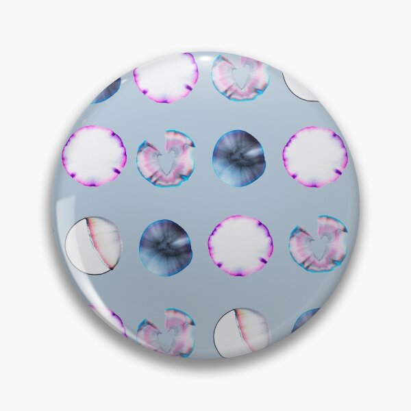 Aperçu de l'œuvre Gemme Agate Eau Kaléidoscope Bleu créée et vendue par VictoryDelight.