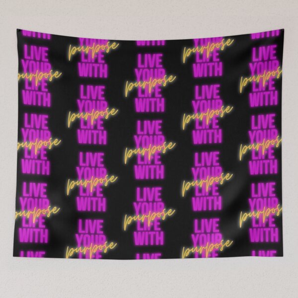 Item preview, Motivational Quotes- Live Your Life With Purpose designed and sold by Designs By YL.