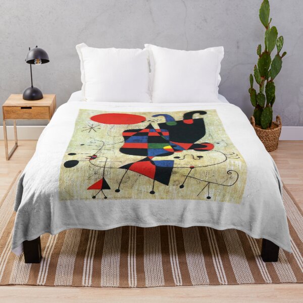 Item preview, Joan Miro Figures and Dog in Front of the Sun 1949 designed and sold by Vitage-Art45.