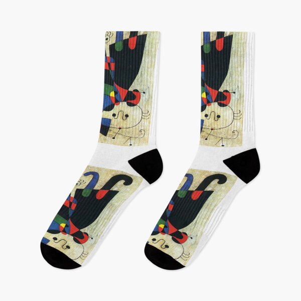 Item preview, Joan Miro Figures and Dog in Front of the Sun 1949 designed and sold by Vitage-Art45.