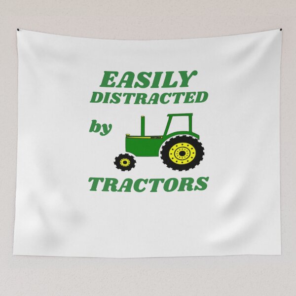 Item preview, Easily Distracted by Tractors designed and sold by McBethsTees.
