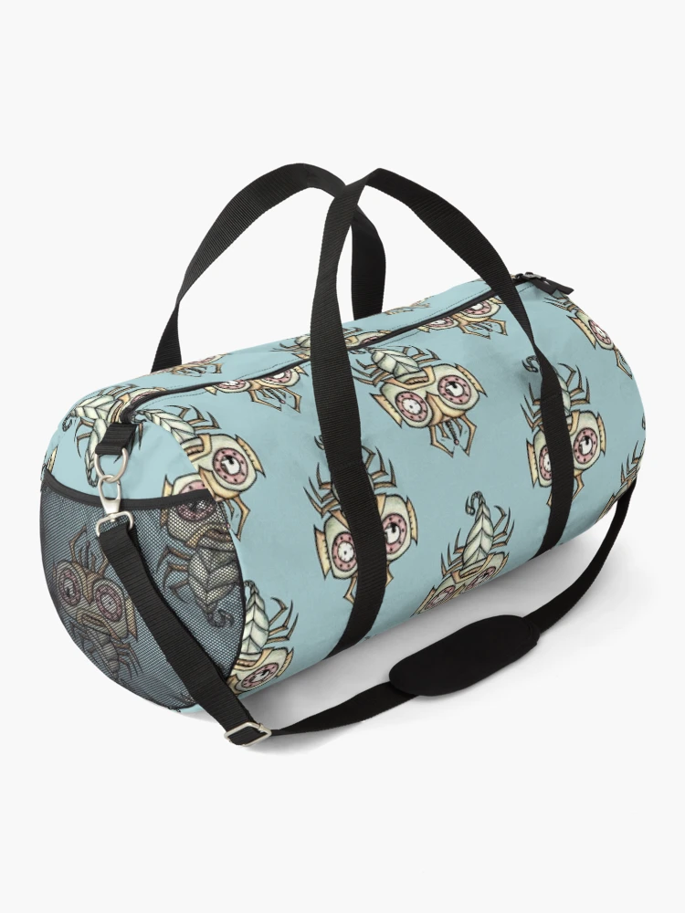 Thumbnail 2 of 3, Duffle Bag, Fish Bug Bot designed and sold by plotDriving-NPC.