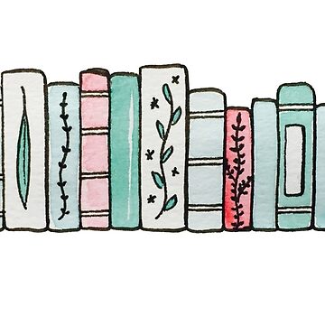 Artwork thumbnail, Pastel Books by gentlecounsel