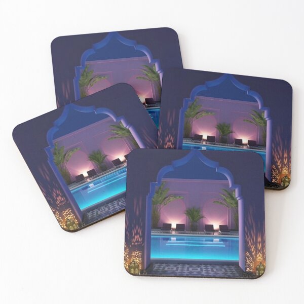 Item preview, Beautiful Online Moroccan Riad Architecture – New Print designed and sold by BestOfTravel.