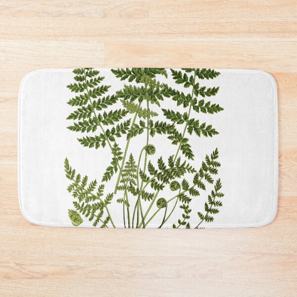 Item preview, Vintage Fern Design Fern Scientific Journal Page designed and sold by Wenkatdesigns.