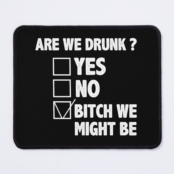 Item preview, Are we drunk designed and sold by pnkpopcorn.