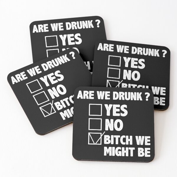 Item preview, Are we drunk designed and sold by pnkpopcorn.
