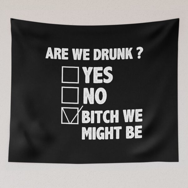 Item preview, Are we drunk designed and sold by pnkpopcorn.