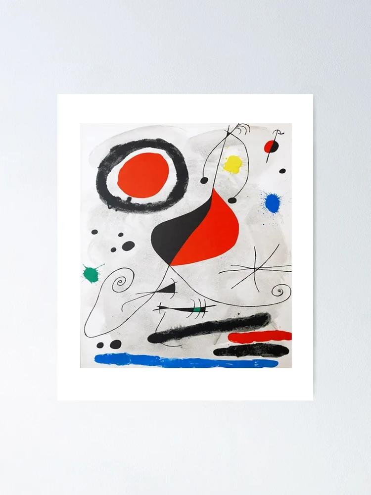 Joan Miro Original Lithograph from Derriere le Miroir 1964 | Poster - 絵画