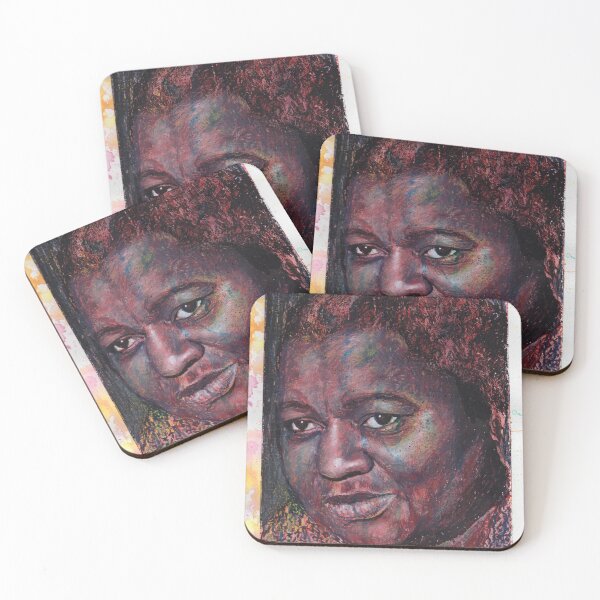 Aperçu de l'œuvre Hattie McDaniel - Portrait à l'huile et à l'encre dessiné à la main créée et vendue par HRHildebrand.
