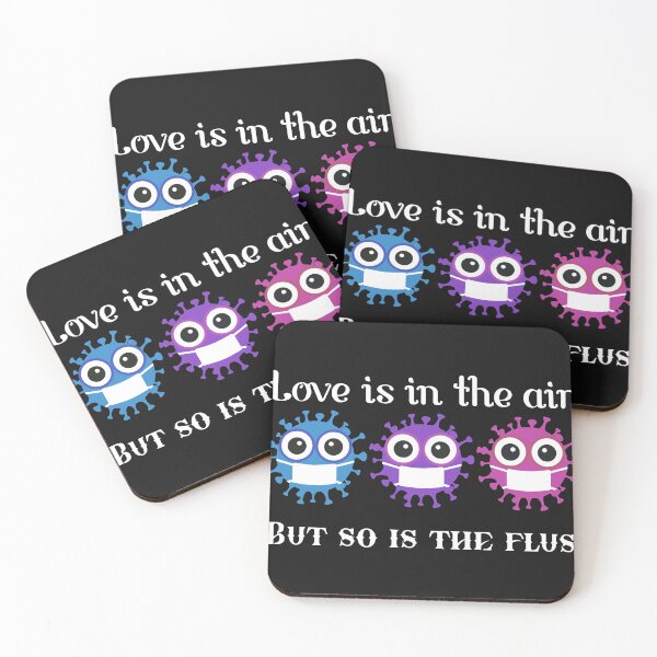 Item preview, Love is in the air but so is theflus designed and sold by badretop.