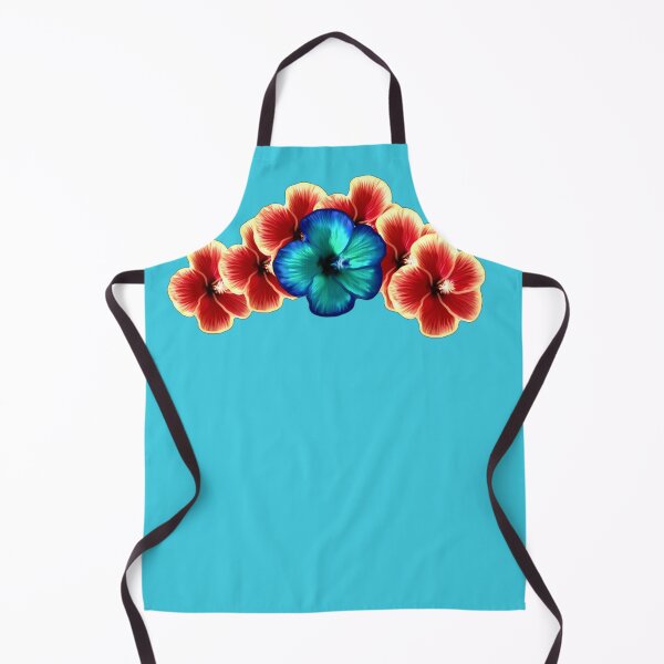 Artikelvorschau, Blumengruß Karibik *Hibiskusblüten rot - blau* - Fotodesign, Fotoedit entworfen und verkauft von kikidu21.