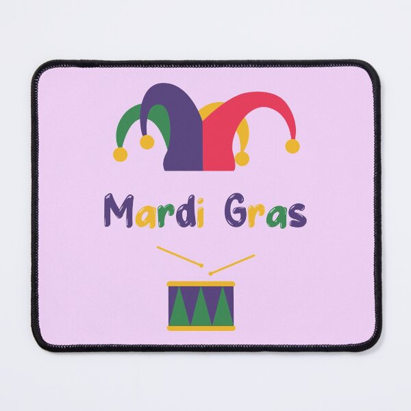 Item preview, Mardi Gras Fiesta Socks Yellow Purple Green Theme Socks Non-slip Socks Novelty Socks Carnival Vintage Party Decoration Supplies for Men Women designed and sold by NOorYES.