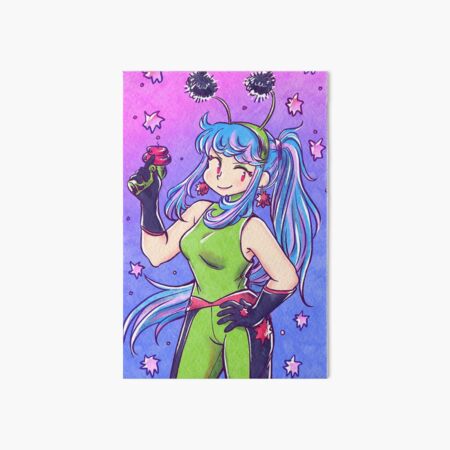 Space Girl Stella Art Board Print