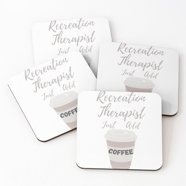 Item preview, Recreation Therapist Just Add Coffee designed and sold by RecOutLoud.