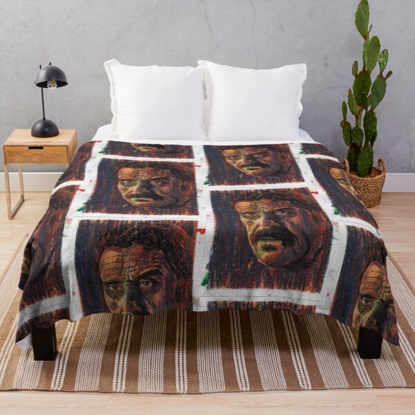 Item preview, Ian McShane - Hand Drawn Oil and Ink Portrait designed and sold by HRHildebrand.