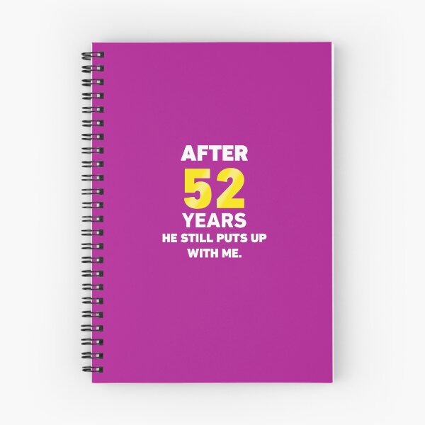 Item preview, After 52 Years He Still Puts Up With Me. designed and sold by AlwaysAwesome.