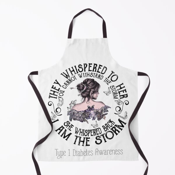 Item preview, Women Type 1 Diabetes Warrior I Am The Storm designed and sold by Grooffos.