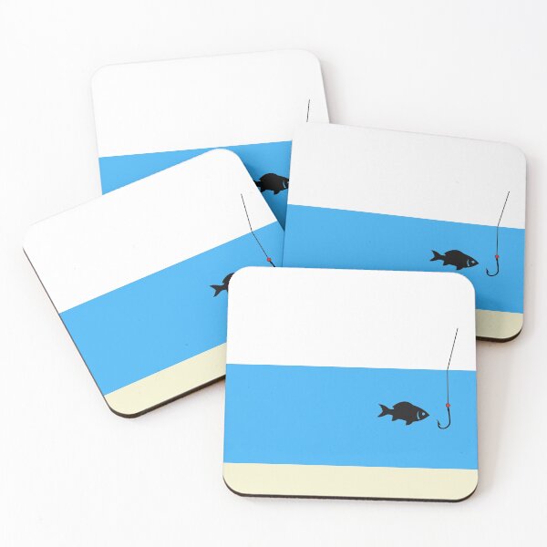 Item preview, Decisions - Modern Beachy Tropical Fish Art designed and sold by Sharon Cummings Art.