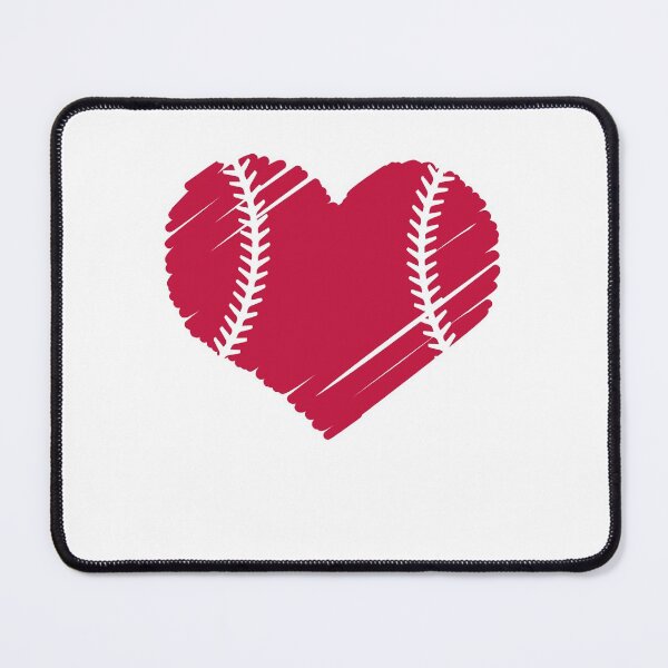Item preview, I heat baseball sticker in red designed and sold by julexy.
