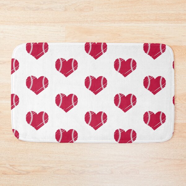 Item preview, I heat baseball sticker in red designed and sold by julexy.