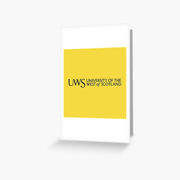 "UWS College Logo" Greeting Card by Redbubble