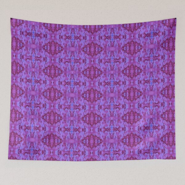 Item preview, PURPLE PASSION Kilim; Sponge Texture designed and sold by ZENDYtechSTYLE.