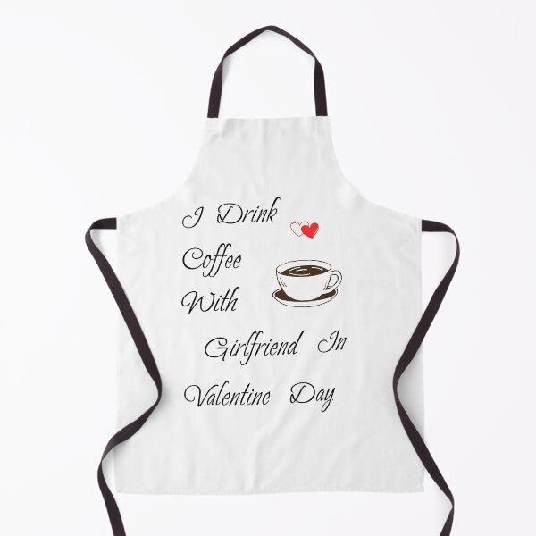 Item preview, I drink coffee with girlfriend in valentine day designed and sold by RedPic01.