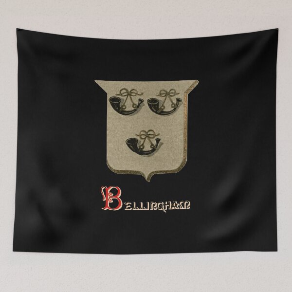 Item preview, Bellingham Family Coat of Arms designed and sold by Heraldica.