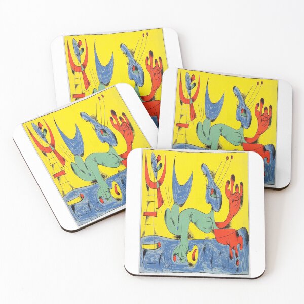 Item preview, Joan Miro Playing Dog Lithograph in Colors 1956 designed and sold by Vitage-Art45.